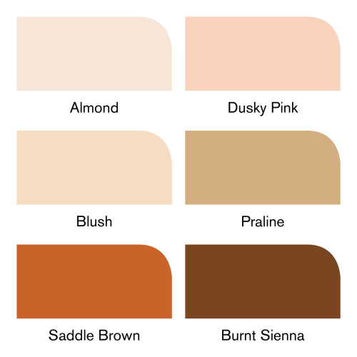 CONFEZIONE 6 PENNARELLI PUNTA PENNELLO E PUNTA SCALPELLO PROMARKER BRUSH SKIN TONES WINSOR & NEWTON