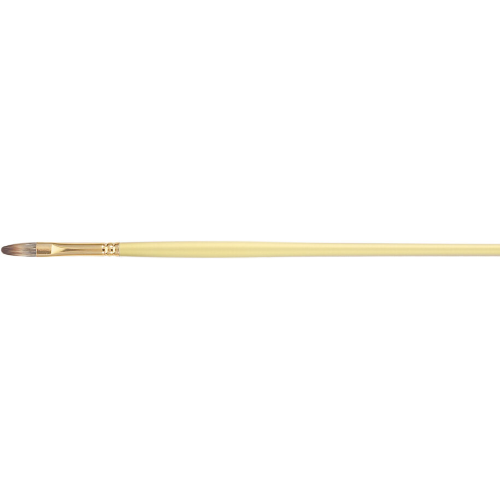 PENNELLO LINGUA DI GATTO FILBERT SINTETICO MANGUSTA FINISSIMO MANICO LUNGO SERIE P6600FB IMPERIAL PRINCETON