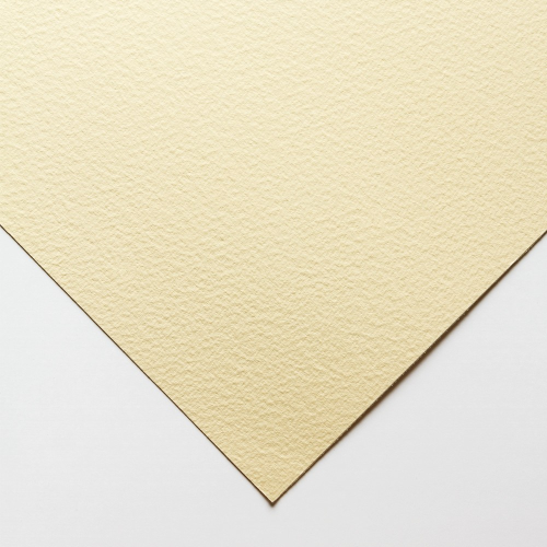 FOGLIO CARTA PER ACQUERELLO CM 56 X 76 GR MQ 300 CELLULOSA 100% GRANA FINA COLORE AVENA BOCKINGFORD ST CUTHBERTS MILL
