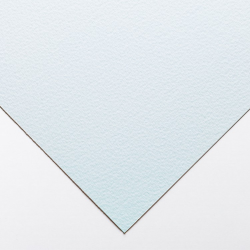 FOGLIO CARTA PER ACQUERELLO CM 56 X 76 GR MQ 300 CELLULOSA 100% GRANA FINA COLORE BLU CHIARO BOCKINGFORD ST CUTHBERTS MILL