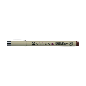 PENNA A INCHIOSTRO PIGMENTATO PIGMA MICRON 05 PUNTA MM 0.45 SAKURA