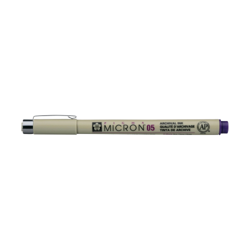 PENNA A INCHIOSTRO PIGMENTATO PIGMA MICRON 05 PUNTA MM 0.45 SAKURA