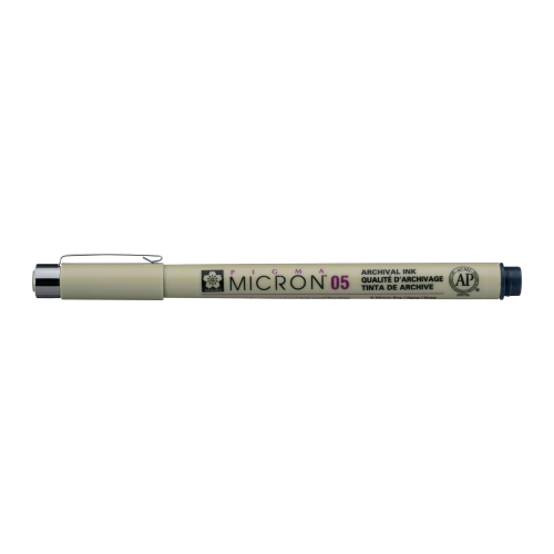 PENNA A INCHIOSTRO PIGMENTATO PIGMA MICRON 05 PUNTA MM 0.45 SAKURA
