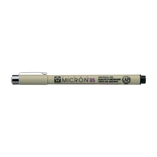 PENNA A INCHIOSTRO PIGMENTATO PIGMA MICRON 05 PUNTA MM 0.45 SAKURA