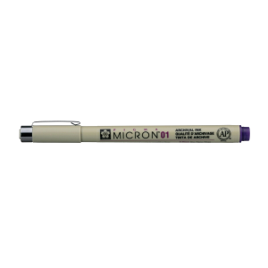 PENNA A INCHIOSTRO PIGMENTATO PIGMA MICRON 01 PUNTA MM 0.25 SAKURA
