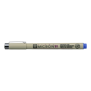 PENNA A INCHIOSTRO PIGMENTATO PIGMA MICRON 01 PUNTA MM 0.25 SAKURA