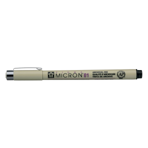 PENNA A INCHIOSTRO PIGMENTATO PIGMA MICRON 01 PUNTA MM 0.25 SAKURA