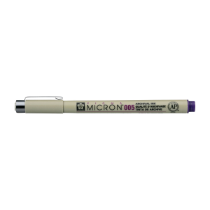 PENNA A INCHIOSTRO PIGMENTATO PIGMA MICRON 005 PUNTA MM 0.2 SAKURA