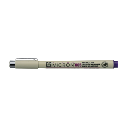 PENNA A INCHIOSTRO PIGMENTATO PIGMA MICRON 005 PUNTA MM 0.2 SAKURA
