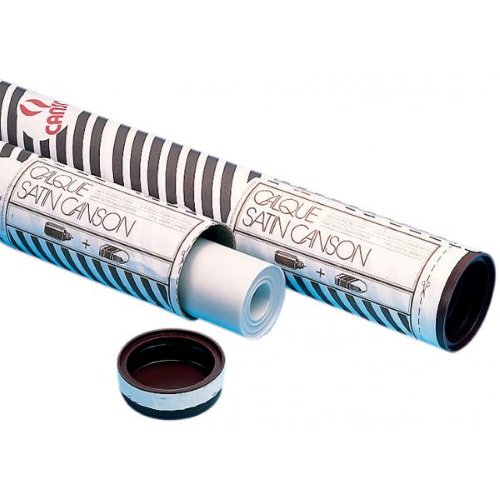 ROTOLO CARTA CANSON LUCIDA SATINATA ALTEZZA 0.75 X 20 MT - 40/45 GR MQ