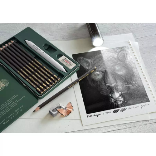 MATITA IN GRAFITE OPACA PITT GRAPHITE MATT FABER CASTELL