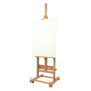 CAVALLETTO DA STUDIO BIFACCIALE IN LEGNO MASSELLO DI FAGGIO M/19 MABEF