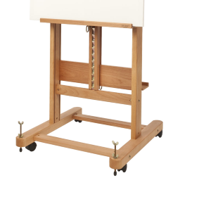 CAVALLETTO DA STUDIO BIFACCIALE IN LEGNO MASSELLO DI FAGGIO M/19 MABEF