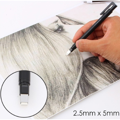 PORTAGOMMA PUNTA RETTANGOLARE 2.5 X 5 MM MONOZERO TOMBOW