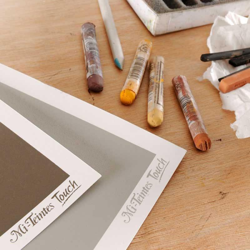FOGLIO CARTA PER PASTELLO E DISEGNO CANSON MI-TEINTES TOUCH CM 50 X 65 GR MQ 350