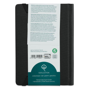BLOCCO CARTA PER ACQUERELLO CON COPERTINA RIGIDA GR MQ 250 100% COTONE GRANA FINA WATERCOLOUR BOOK HAHNEMUHLE