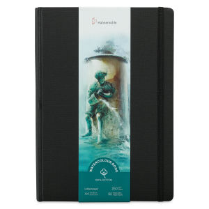 BLOCCO CARTA PER ACQUERELLO CON COPERTINA RIGIDA GR MQ 250 100% COTONE GRANA FINA WATERCOLOUR BOOK HAHNEMUHLE