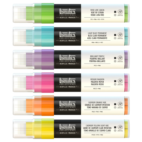 PENNARELLO ACRILICO PUNTA LARGA DRITTA 8-15 MM PAINT MARKER LIQUITEX