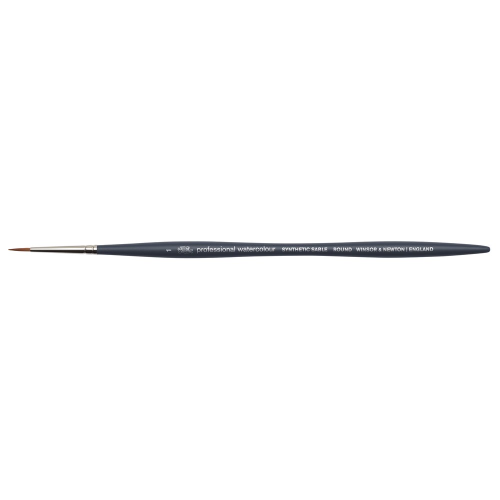 PENNELLO WINSOR & NEWTON PROFESSIONAL SERIE 50111 - TONDO SINTETICO IMIT. MARTORA MANICO CORTO