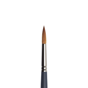 PENNELLO WINSOR & NEWTON PROFESSIONAL SERIE 50111 - TONDO SINTETICO IMIT. MARTORA MANICO CORTO