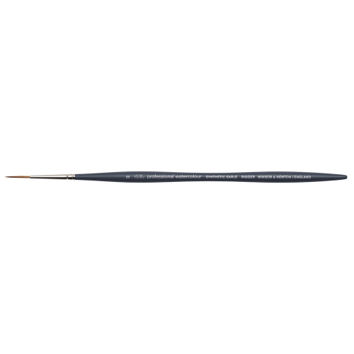 PENNELLO WINSOR & NEWTON PROFESSIONAL SERIE 50113 - RIGGER PER FILETTARE SINTETICO IMITAZIONE MARTORA MANICO CORTO