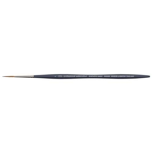 PENNELLO WINSOR & NEWTON PROFESSIONAL SERIE 50113 - RIGGER PER FILETTARE SINTETICO IMITAZIONE MARTORA MANICO CORTO