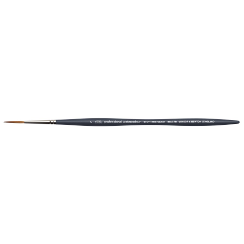 PENNELLO WINSOR & NEWTON PROFESSIONAL SERIE 50113 - RIGGER PER FILETTARE SINTETICO IMITAZIONE MARTORA MANICO CORTO
