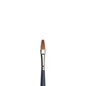 PENNELLO WINSOR & NEWTON PROFESSIONAL SERIE 50116 - PIATTO SINTETICO IMITAZIONE MARTORA MANICO CORTO