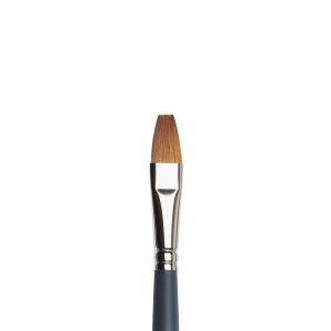 PENNELLO WINSOR & NEWTON PROFESSIONAL SERIE 50116 - PIATTO SINTETICO IMITAZIONE MARTORA MANICO CORTO