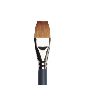 PENNELLO WINSOR & NEWTON PROFESSIONAL SERIE 50116 - PIATTO SINTETICO IMITAZIONE MARTORA MANICO CORTO