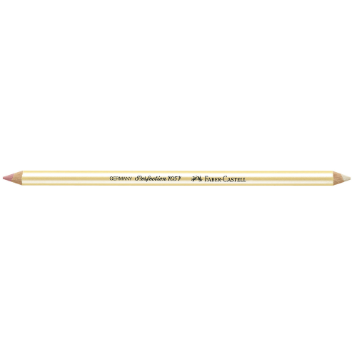 GOMMA MATITA PERFECTION 7057 MINA ROSSA E BIANCA FABER CASTELL