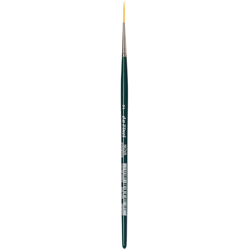 PENNELLO DA VINCI NOVA SERIE 1270 - LINER PER FILETTARE SINTETICO EXTRAFINE DORATO MANICO CORTO