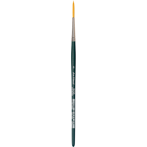 PENNELLO DA VINCI NOVA SERIE 1270 - LINER PER FILETTARE SINTETICO EXTRAFINE DORATO MANICO CORTO