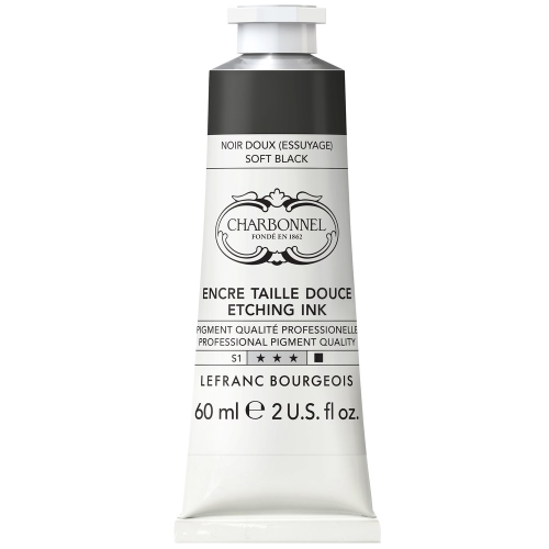 INCHIOSTRO CALCOGRAFICO PER TAGLIO DOLCE 60 ML CHARBONNEL - LEFRANC BOURGEOIS