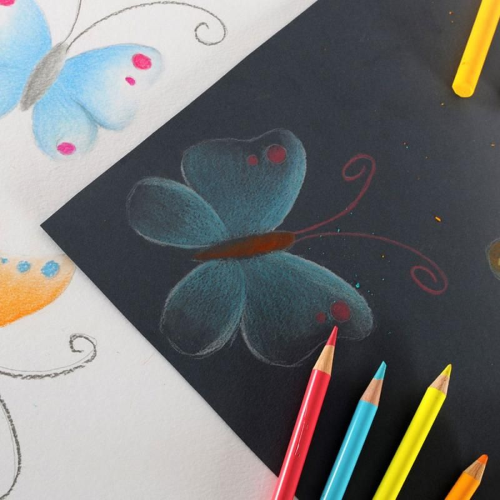 FOGLIO PER DISEGNO CM 70 X 100 GR MQ 220 COLORLINE CANSON