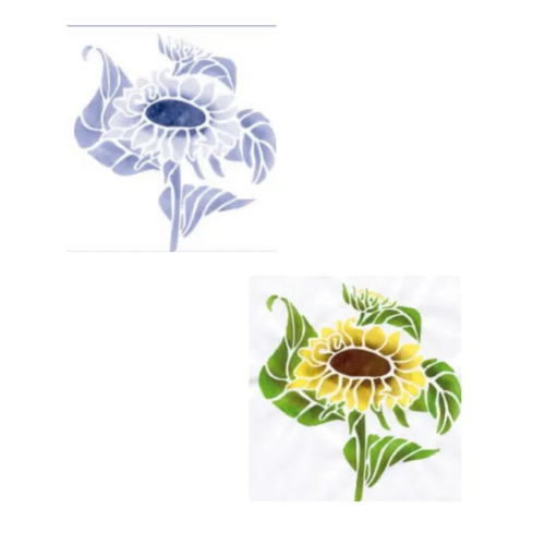MASCHERA PER STENCIL FANTASIA GIRASOLE CM 21 X 29,7 EASY