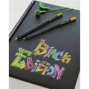 CONFEZIONE CON 12 MATITE COLORATE MORBIDE SELEZIONE SKIN TONES BLACK EDITION FABER CASTELL