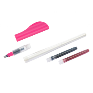 PENNA CALLIGRAFICA PARALLEL PEN - PUNTA MEDIA 3.0 MM - CON 2 RICARICHE - PILOT