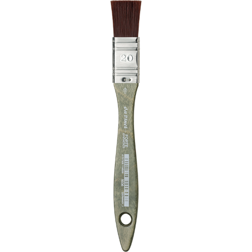 PENNELLESSA DA VINCI FORTE SERIE 5036 - SINTETICO MARRONE ROSSICCIO MANICO CORTO