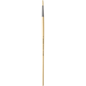 PENNELLO TONDO SETOLA BIANCA MANICO LUNGO SERIE 7700 MAESTRO DA VINCI