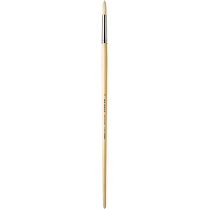 PENNELLO TONDO SETOLA BIANCA MANICO LUNGO SERIE 7700 MAESTRO DA VINCI