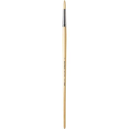 PENNELLO TONDO SETOLA BIANCA MANICO LUNGO SERIE 7700 MAESTRO DA VINCI
