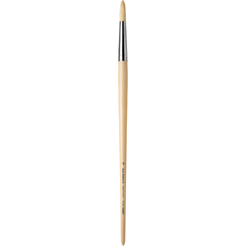PENNELLO TONDO SETOLA BIANCA MANICO LUNGO SERIE 7700 MAESTRO DA VINCI