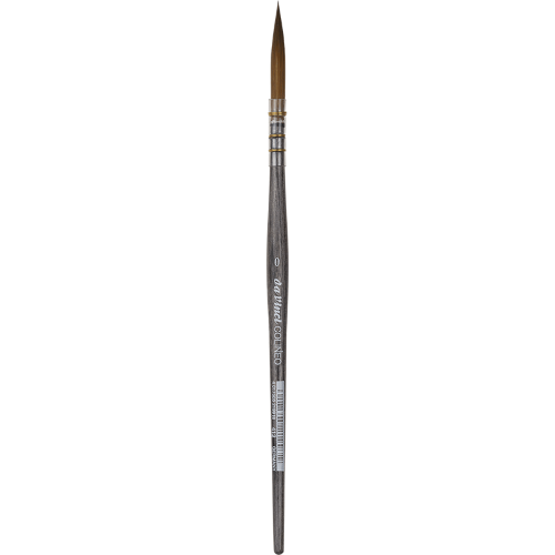 PENNELLO DA VINCI COLINEO SERIE 412 - PER DILAVARE PUNTA EXTRA LUNGA SINTETICO IMIT. MARTORA MANICO CORTO