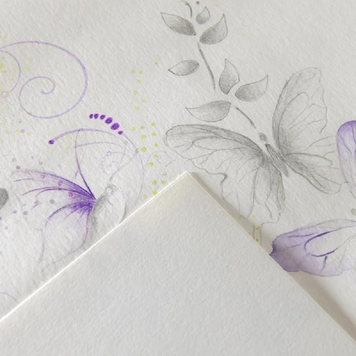 BLOCCO CARTA PER TECNICHE MISTE A3 CM 29.7 X 42 GR MQ 200 MIX MEDIA IMAGINE CANSON