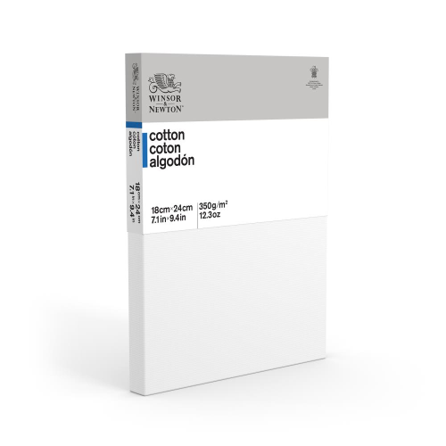 TELAIO TELATO CON BORDO CM 1,9 COTONE GRANA MEDIA GR MQ 350 LINEA STANDARD WINSOR & NEWTON