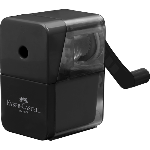 TEMPERAMATITE DA TAVOLO A MANOVELLA COLORE NERO FABER CASTELL