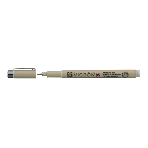 PENNA A INCHIOSTRO PIGMENTATO PIGMA MICRON 05 PUNTA MM 0.45 SAKURA