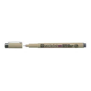 PENNA A INCHIOSTRO PIGMENTATO PIGMA MICRON 005 PUNTA MM 0.2 SAKURA