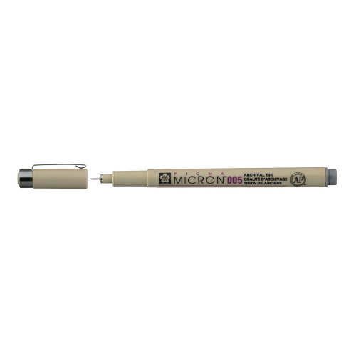 PENNA A INCHIOSTRO PIGMENTATO PIGMA MICRON 005 PUNTA MM 0.2 SAKURA